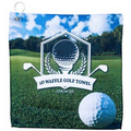3D Waffle Golf Towel 16" x 16"